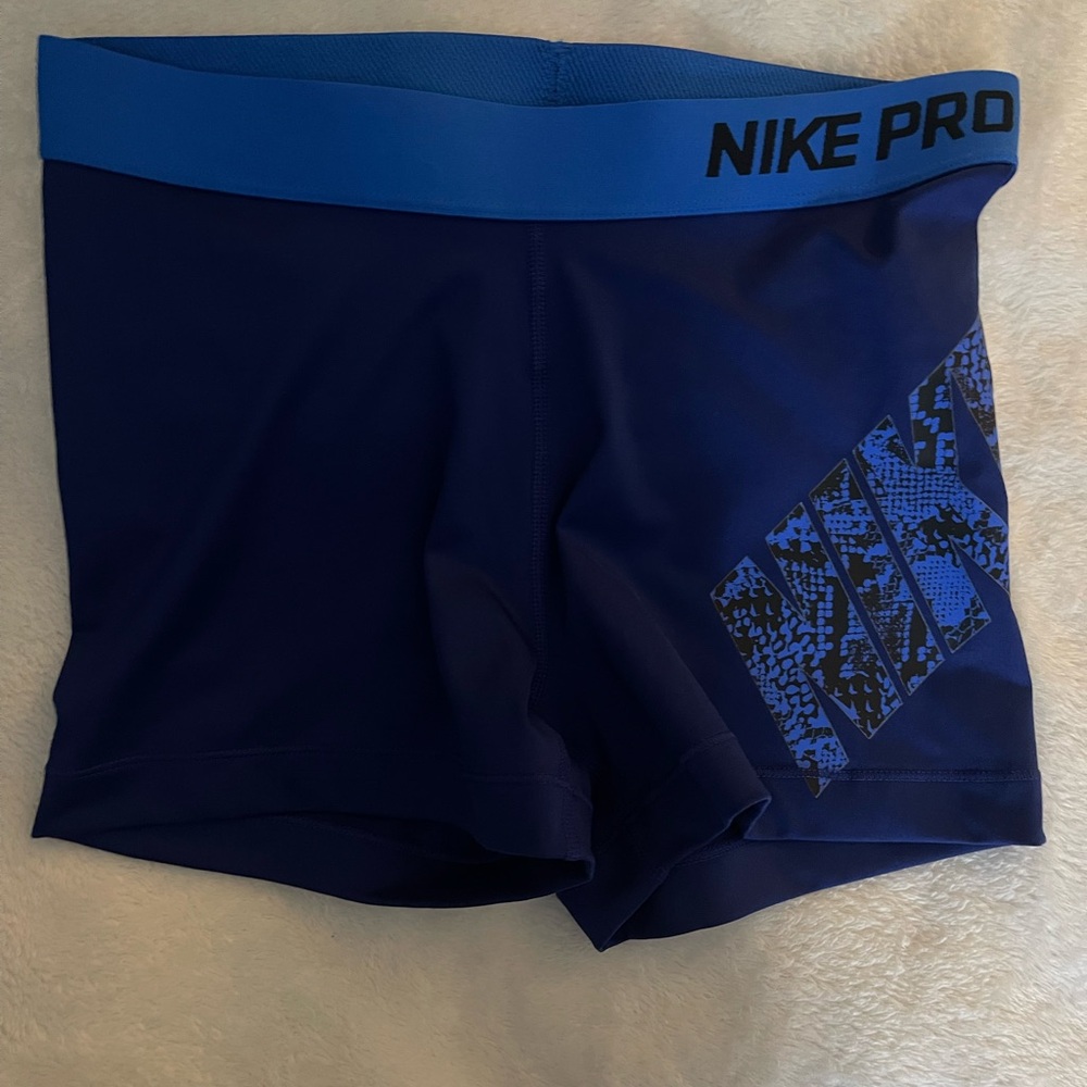 Nike Pro Royal Blue Performance Shorts